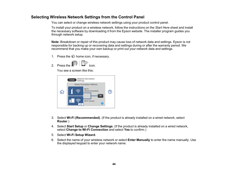 Epson Expression Premium XP-7100 Small-In-One Inkjet Printer User Manual | Page 44 / 340