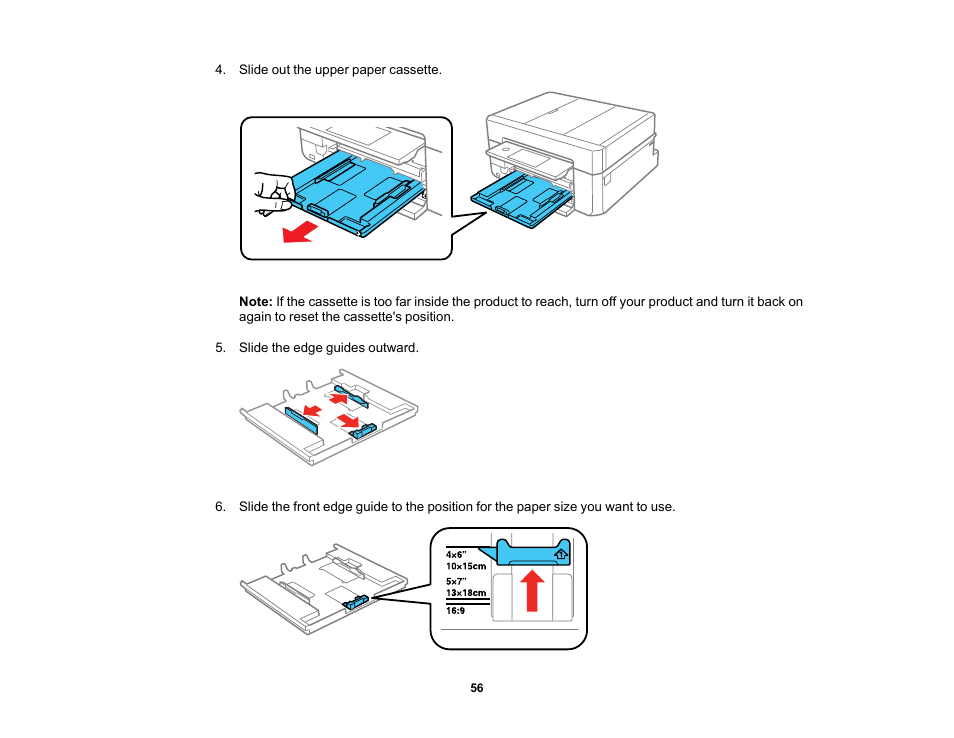 Epson Expression Premium XP-7100 Small-In-One Inkjet Printer User Manual | Page 56 / 340