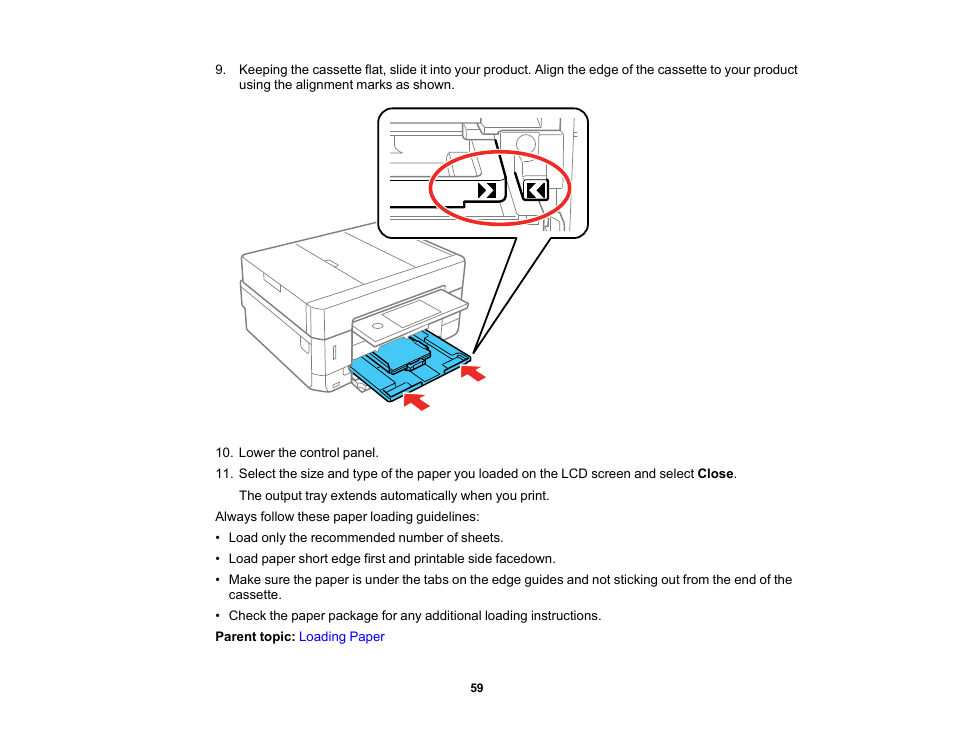 Epson Expression Premium XP-7100 Small-In-One Inkjet Printer User Manual | Page 59 / 340