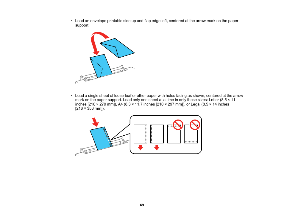 Epson Expression Premium XP-7100 Small-In-One Inkjet Printer User Manual | Page 69 / 340