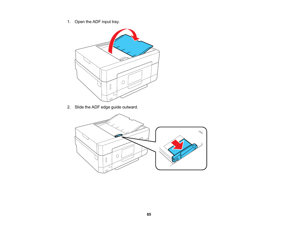 Epson Expression Premium XP-7100 Small-In-One Inkjet Printer User Manual | Page 85 / 340