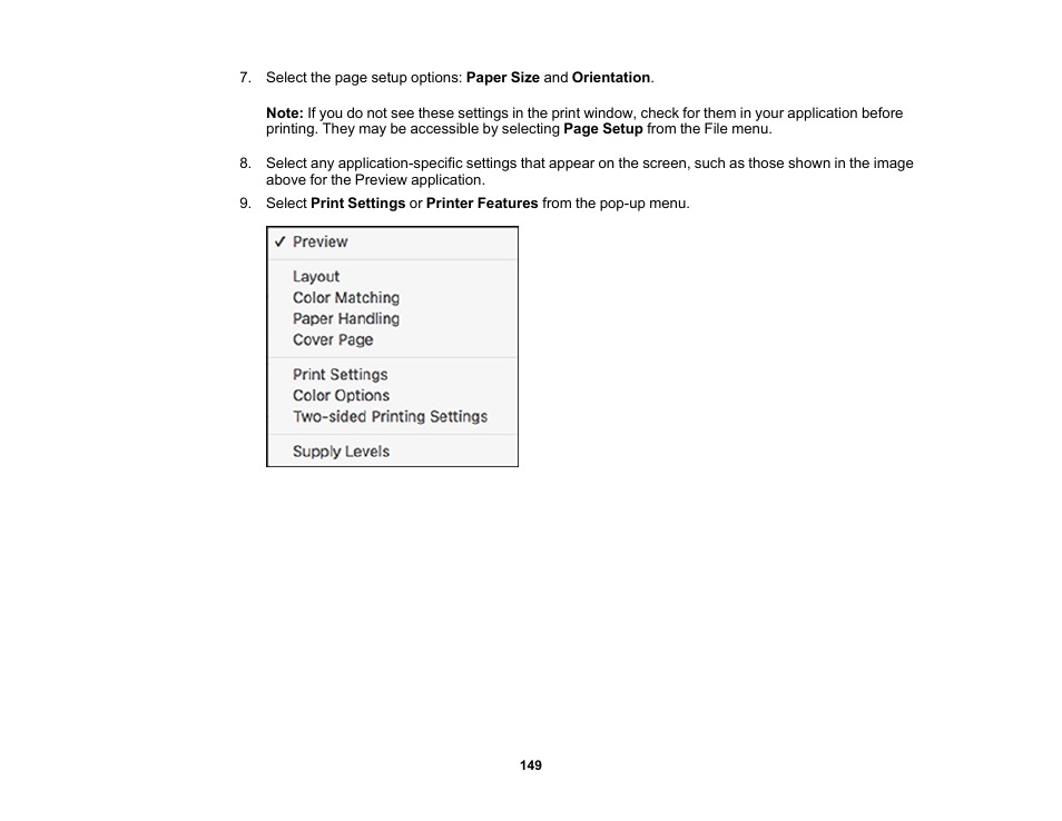 Epson WorkForce Pro WF-7820 All-in-One Inkjet Printer User Manual | Page 149 / 393