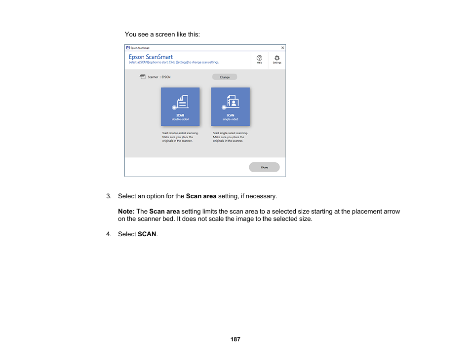 Epson WorkForce Pro WF-7820 All-in-One Inkjet Printer User Manual | Page 187 / 393