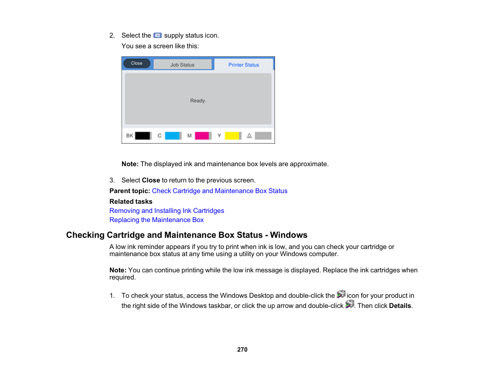 Epson WorkForce Pro WF-7820 All-in-One Inkjet Printer User Manual | Page 270 / 393