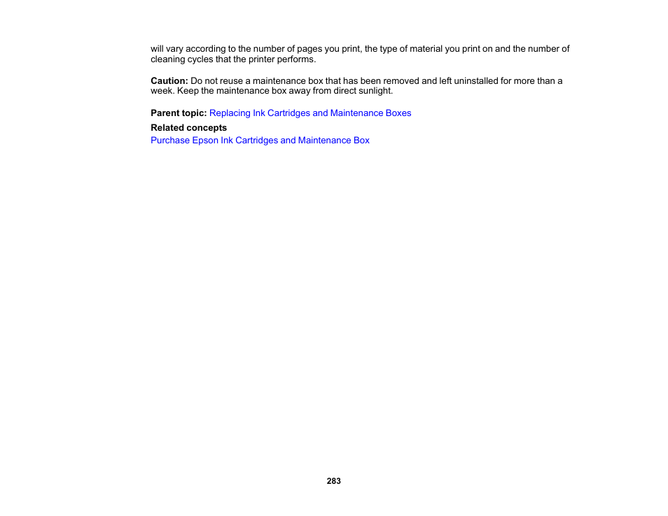 Epson WorkForce Pro WF-7820 All-in-One Inkjet Printer User Manual | Page 283 / 393