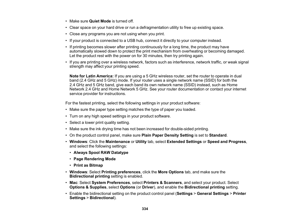 Epson WorkForce Pro WF-7820 All-in-One Inkjet Printer User Manual | Page 334 / 393