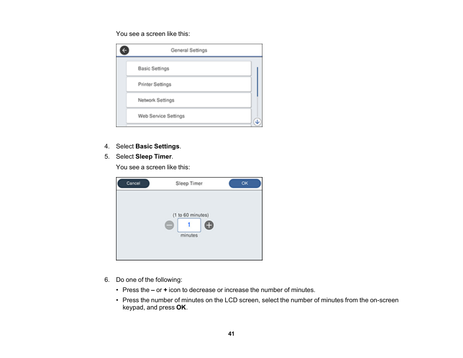 Epson WorkForce Pro WF-7820 All-in-One Inkjet Printer User Manual | Page 41 / 393