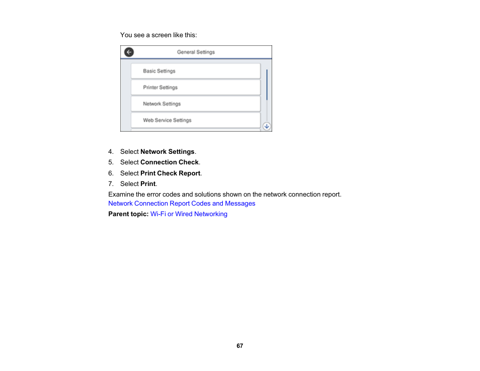 Epson WorkForce Pro WF-7820 All-in-One Inkjet Printer User Manual | Page 67 / 393