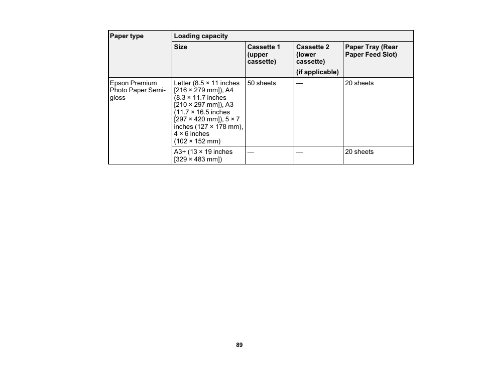 Epson WorkForce Pro WF-7820 All-in-One Inkjet Printer User Manual | Page 89 / 393