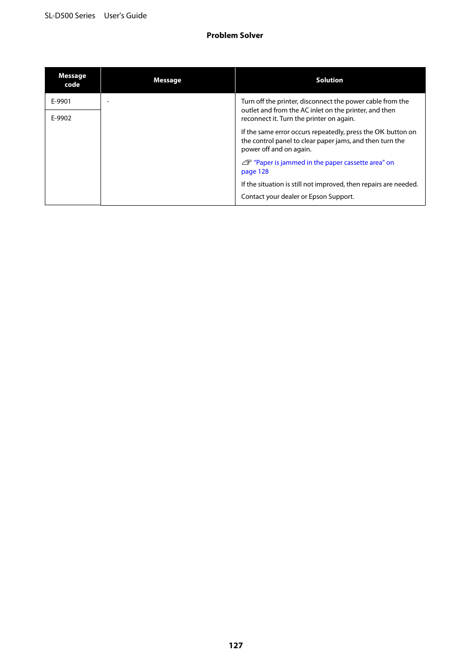 Epson SureLab D570 Professional Minilab Photo Printer User Manual | Page 127 / 148