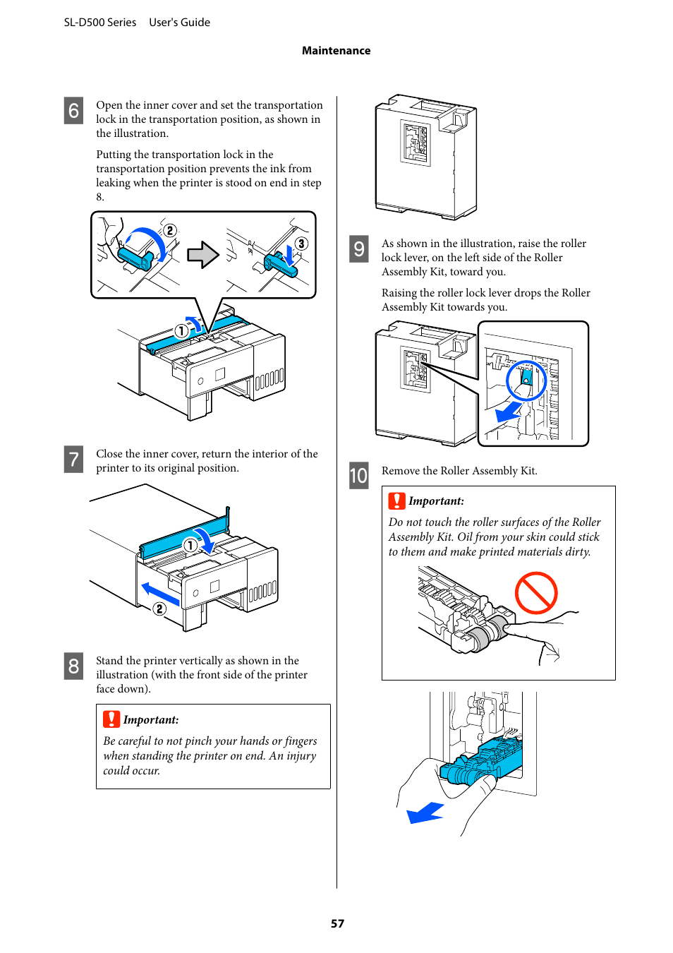 Epson SureLab D570 Professional Minilab Photo Printer User Manual | Page 57 / 148