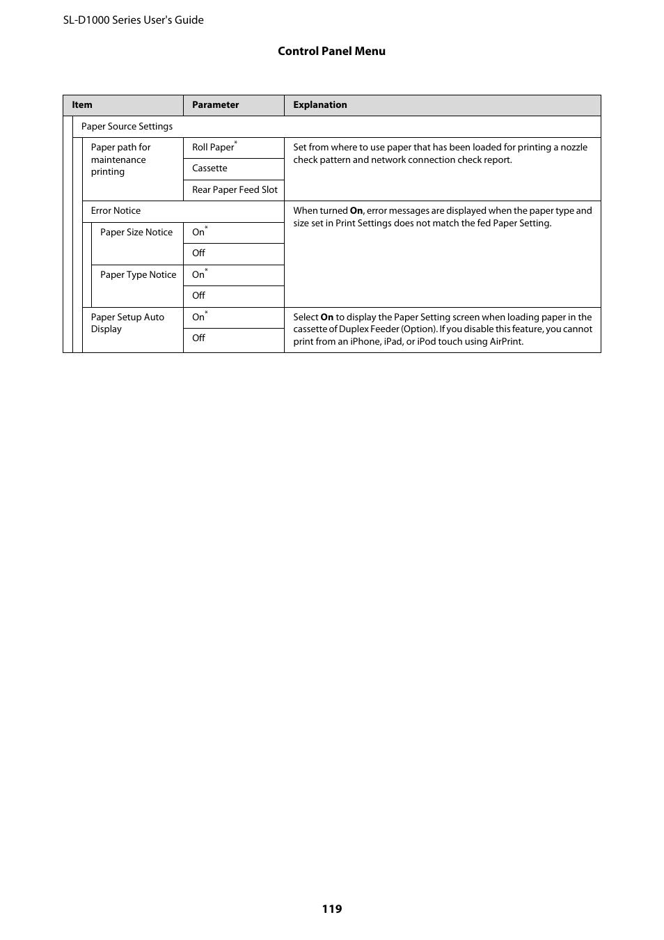 Epson SureLab D1070 Professional Minilab Printer User Manual | Page 119 / 198