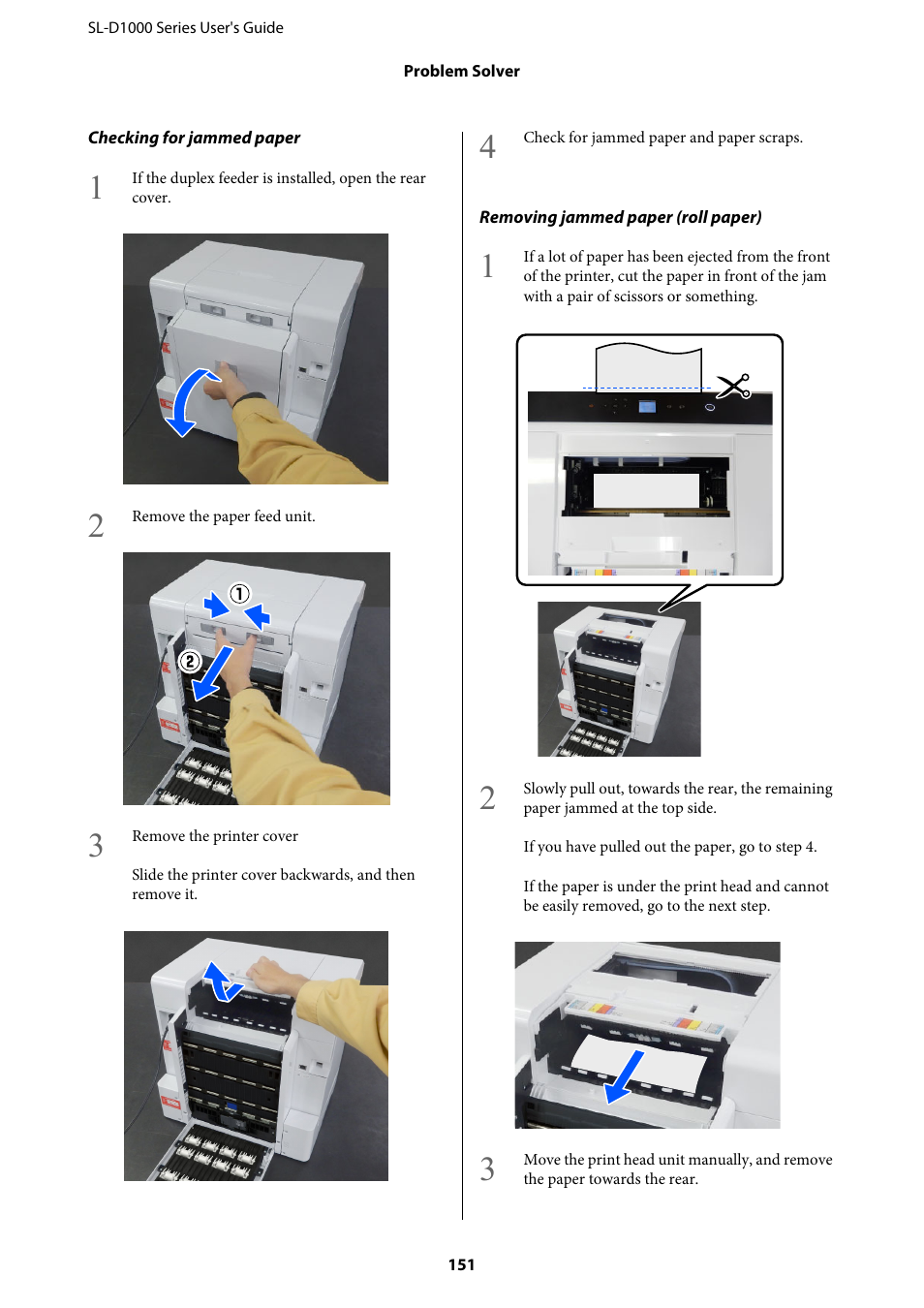 Epson SureLab D1070 Professional Minilab Printer User Manual | Page 151 / 198