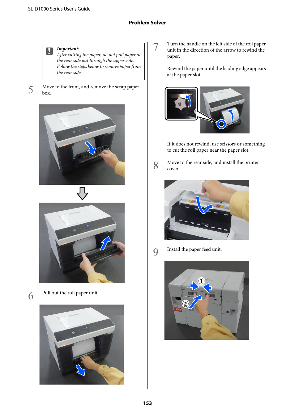 Epson SureLab D1070 Professional Minilab Printer User Manual | Page 153 / 198