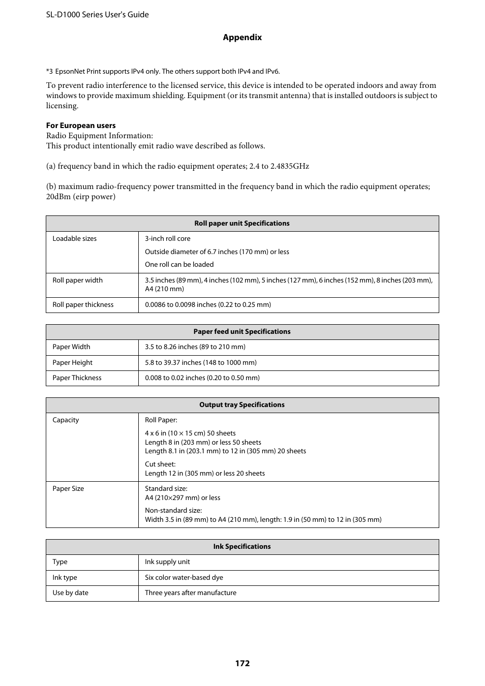 Epson SureLab D1070 Professional Minilab Printer User Manual | Page 172 / 198