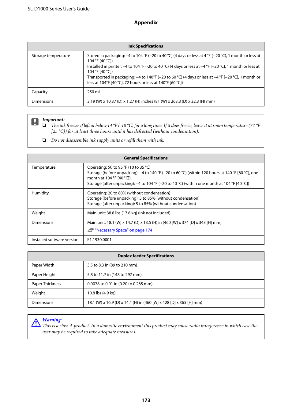 Epson SureLab D1070 Professional Minilab Printer User Manual | Page 173 / 198