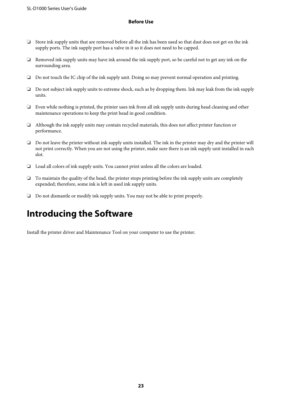 Introducing the software | Epson SureLab D1070 Professional Minilab Printer User Manual | Page 23 / 198