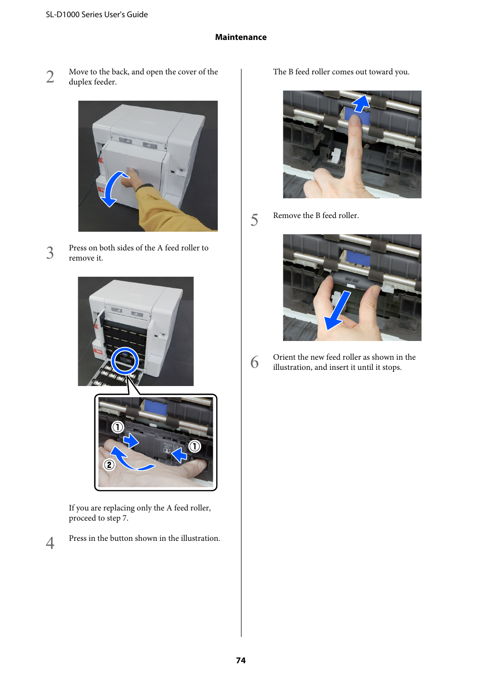 Epson SureLab D1070 Professional Minilab Printer User Manual | Page 74 / 198