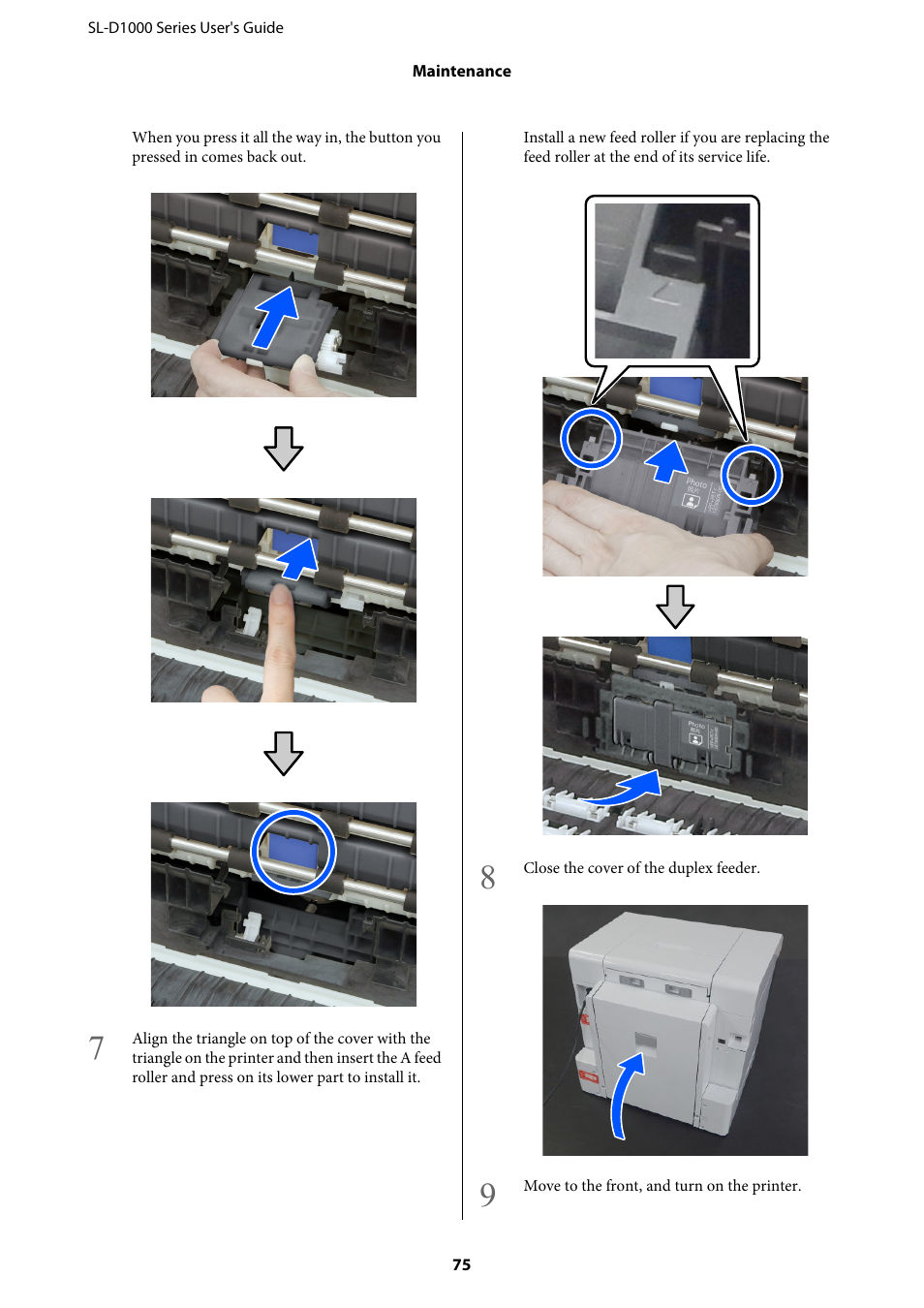 Epson SureLab D1070 Professional Minilab Printer User Manual | Page 75 / 198