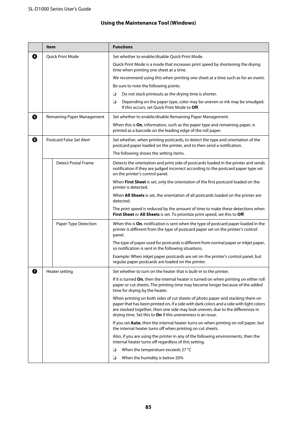 Epson SureLab D1070 Professional Minilab Printer User Manual | Page 85 / 198