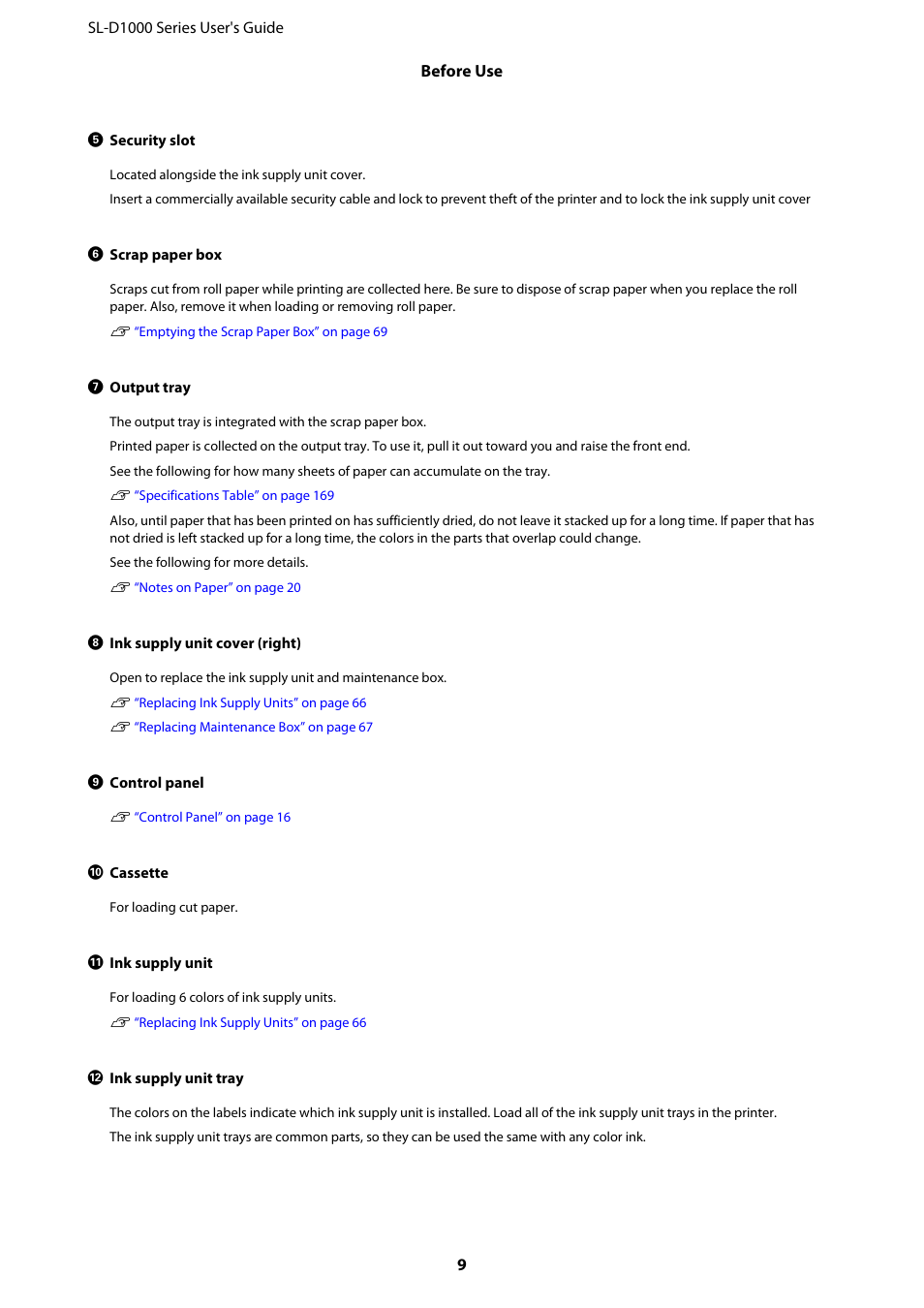 Epson SureLab D1070 Professional Minilab Printer User Manual | Page 9 / 198