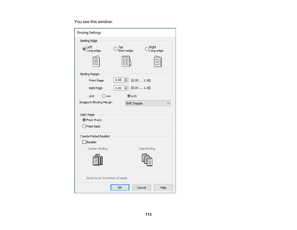 Epson EcoTank Pro ET-5150 Wireless All-in-One Supertank Printer User Manual | Page 113 / 387