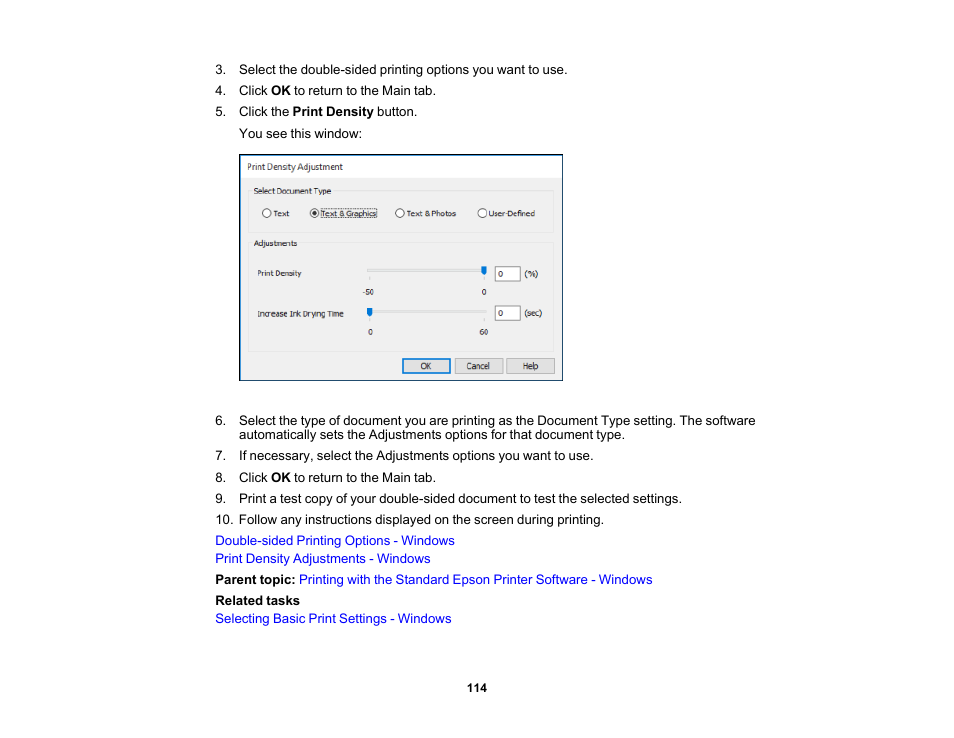 Epson EcoTank Pro ET-5150 Wireless All-in-One Supertank Printer User Manual | Page 114 / 387