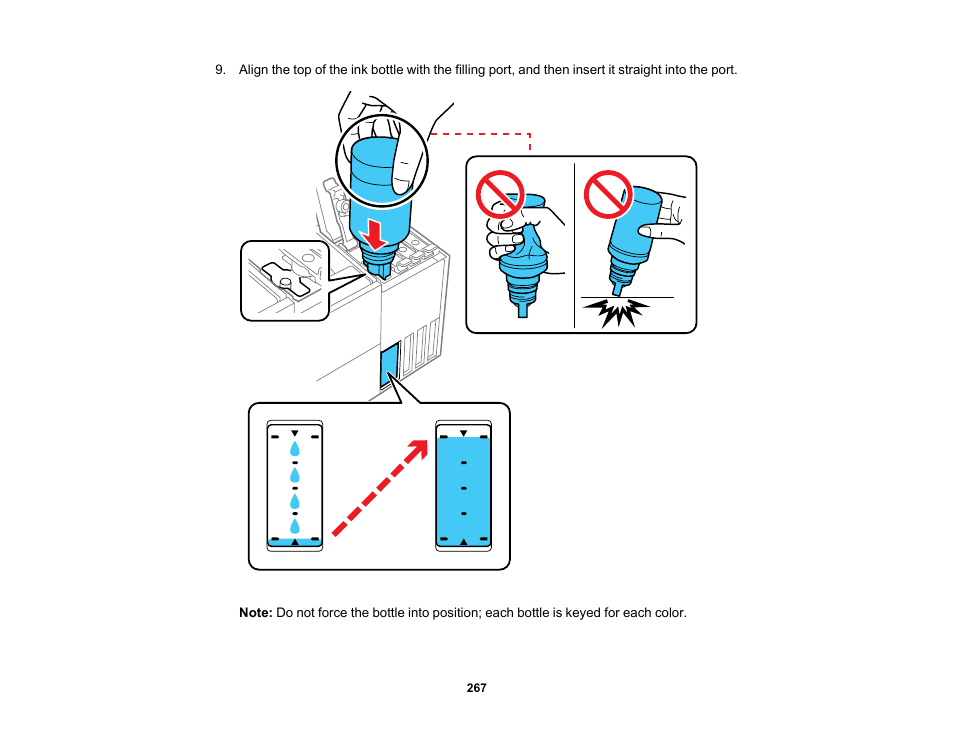 Epson EcoTank Pro ET-5150 Wireless All-in-One Supertank Printer User Manual | Page 267 / 387