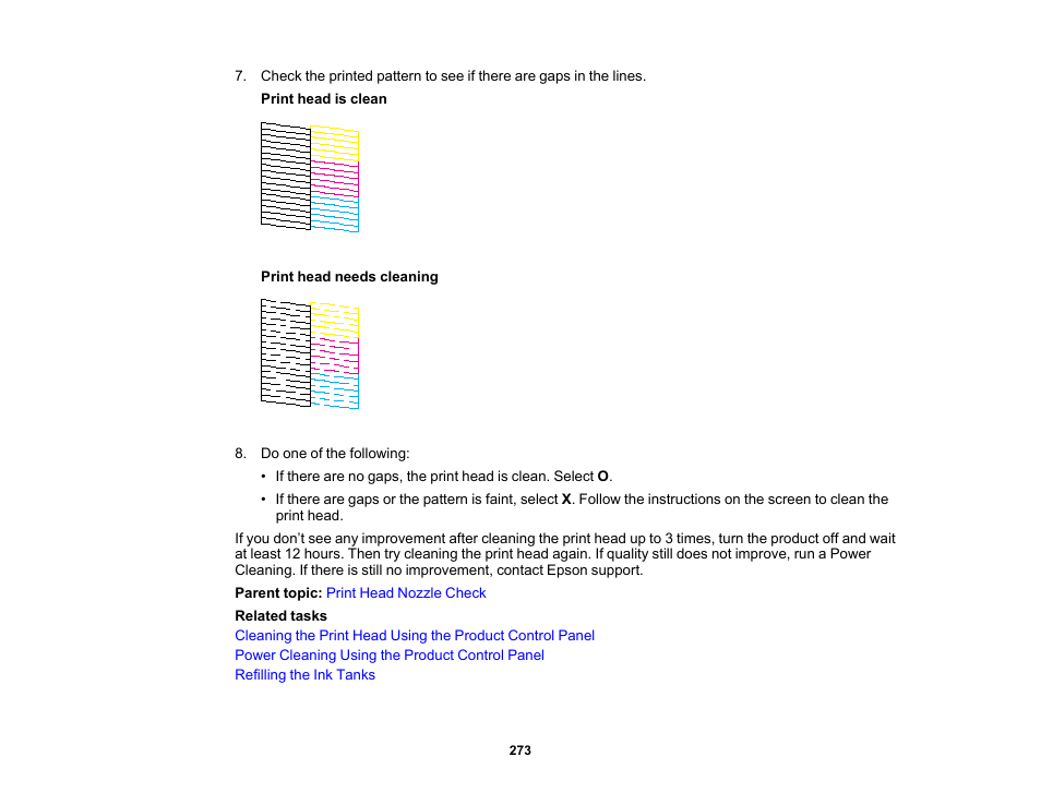 Epson EcoTank Pro ET-5150 Wireless All-in-One Supertank Printer User Manual | Page 273 / 387