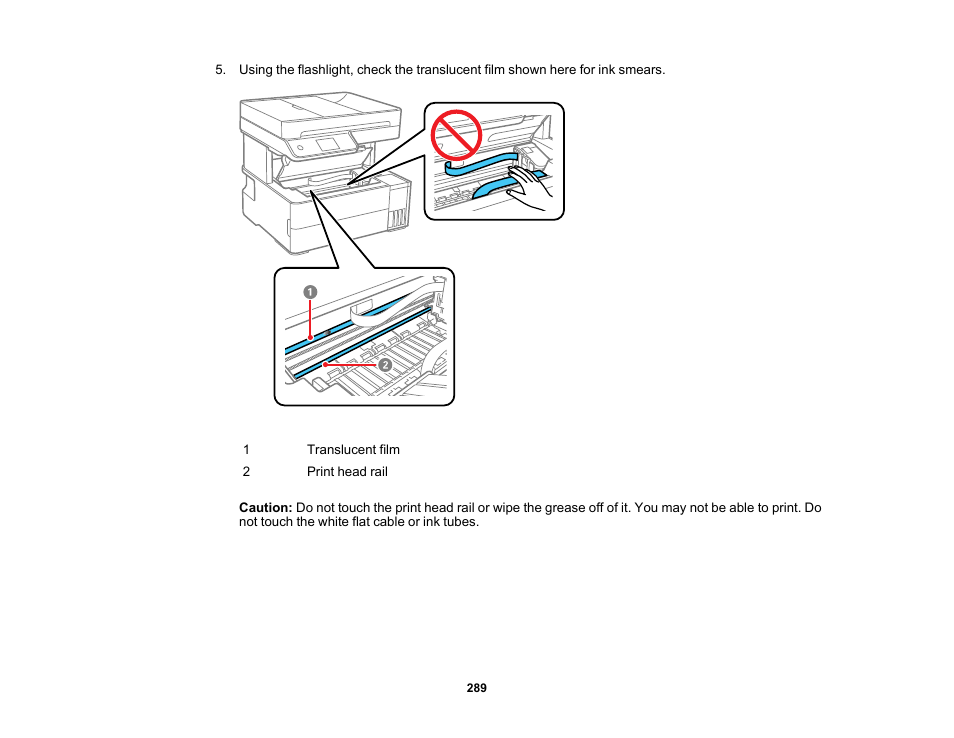 Epson EcoTank Pro ET-5150 Wireless All-in-One Supertank Printer User Manual | Page 289 / 387