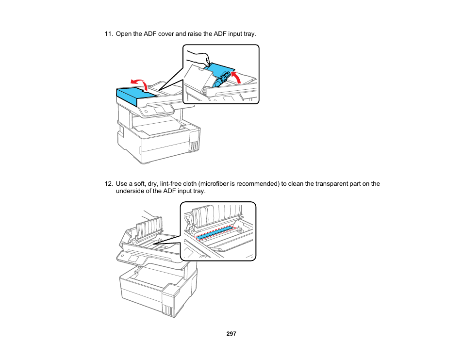 Epson EcoTank Pro ET-5150 Wireless All-in-One Supertank Printer User Manual | Page 297 / 387