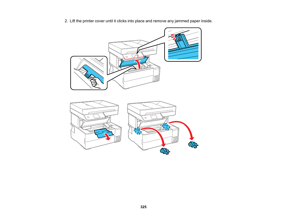 Epson EcoTank Pro ET-5150 Wireless All-in-One Supertank Printer User Manual | Page 325 / 387