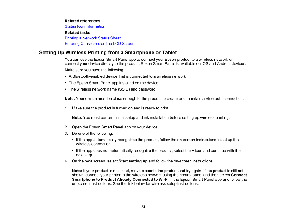 Epson EcoTank Pro ET-5150 Wireless All-in-One Supertank Printer User Manual | Page 51 / 387