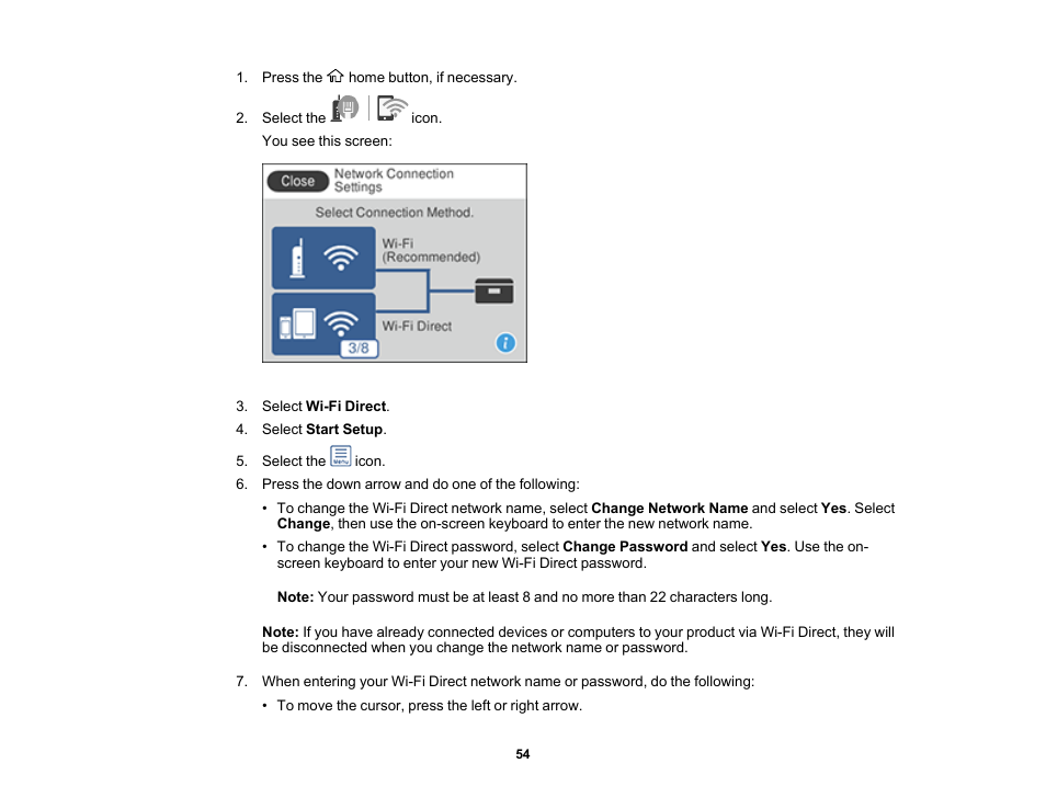 Epson EcoTank Pro ET-5150 Wireless All-in-One Supertank Printer User Manual | Page 54 / 387