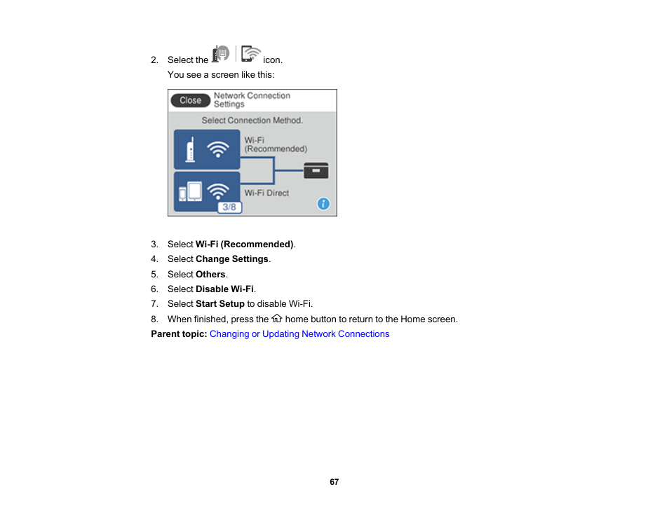 Epson EcoTank Pro ET-5150 Wireless All-in-One Supertank Printer User Manual | Page 67 / 387