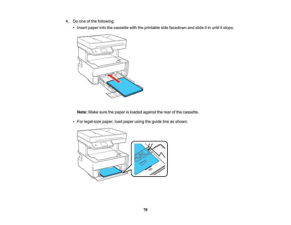 Epson EcoTank Pro ET-5150 Wireless All-in-One Supertank Printer User Manual | Page 78 / 387