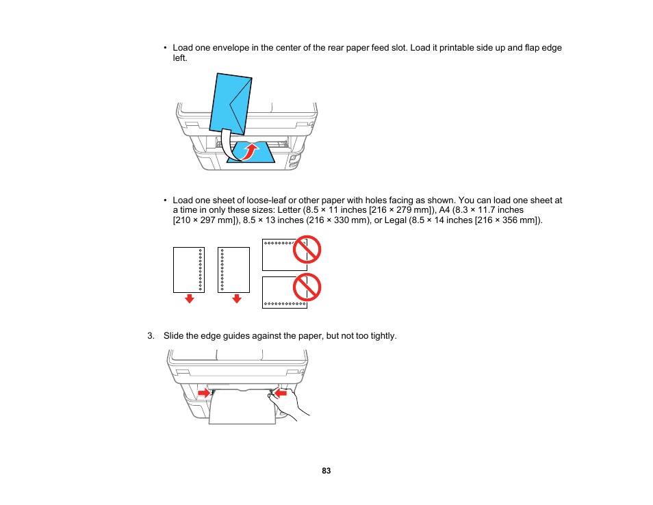 Epson EcoTank Pro ET-5150 Wireless All-in-One Supertank Printer User Manual | Page 83 / 387