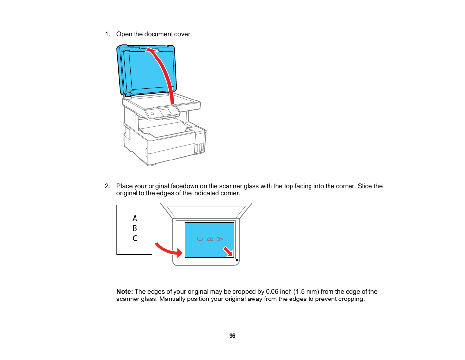 Epson EcoTank Pro ET-5150 Wireless All-in-One Supertank Printer User Manual | Page 96 / 387