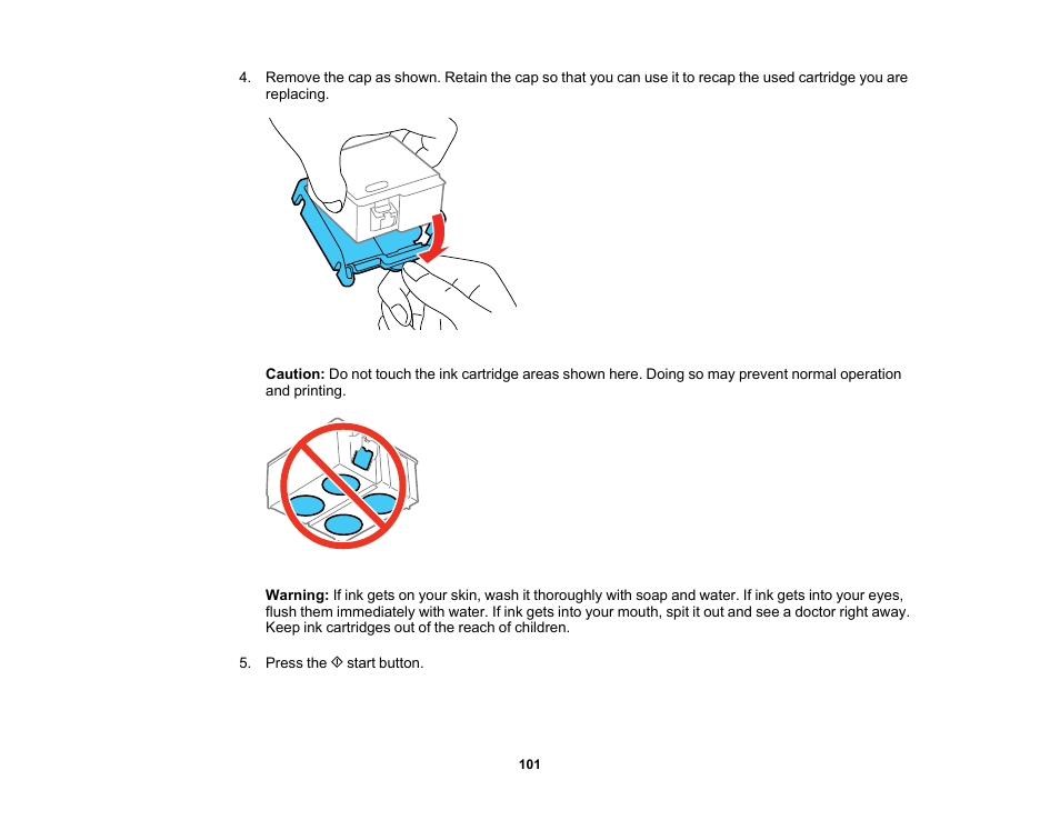 Epson PictureMate PM-400 Personal Photo Lab User Manual | Page 101 / 164