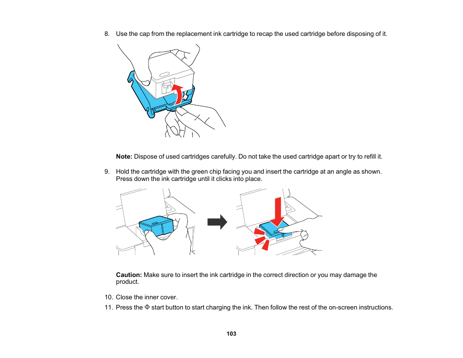 Epson PictureMate PM-400 Personal Photo Lab User Manual | Page 103 / 164