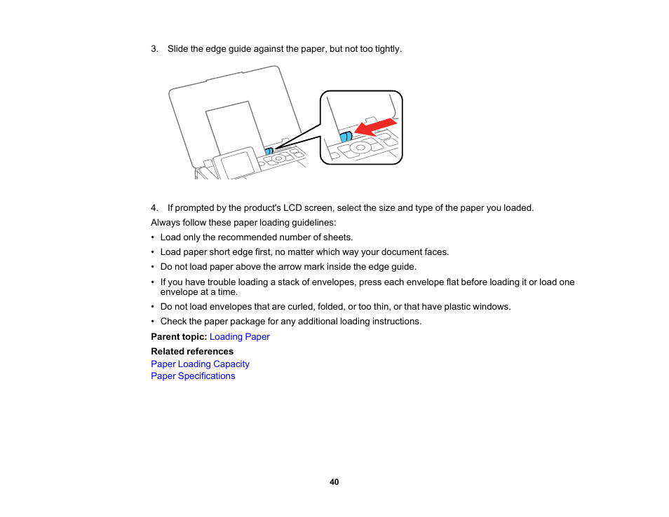 Epson PictureMate PM-400 Personal Photo Lab User Manual | Page 40 / 164