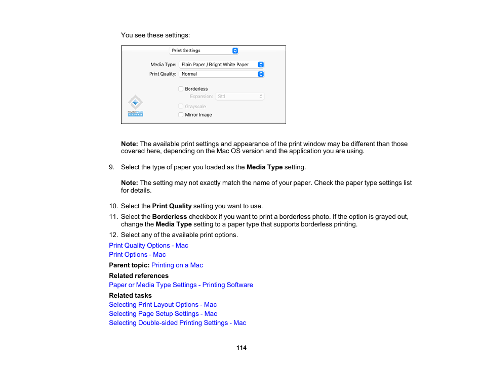 Epson WorkForce WF-2960 Wireless All-in-One Color Inkjet Printer User Manual | Page 114 / 332