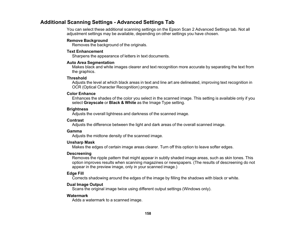 Epson WorkForce WF-2960 Wireless All-in-One Color Inkjet Printer User Manual | Page 158 / 332