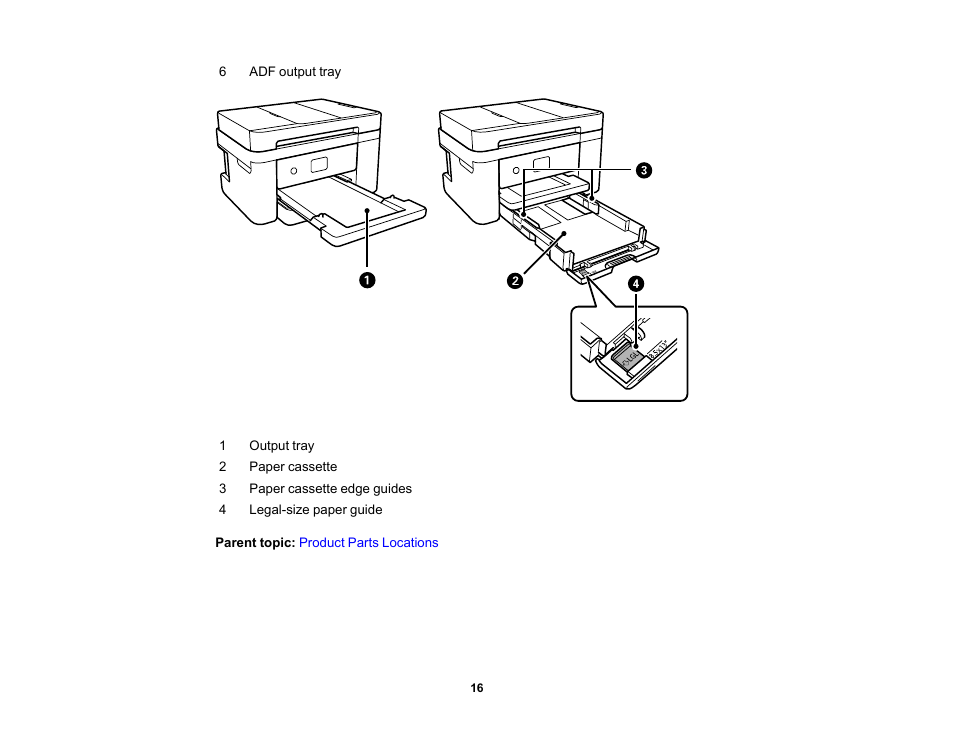 Epson WorkForce WF-2960 Wireless All-in-One Color Inkjet Printer User Manual | Page 16 / 332