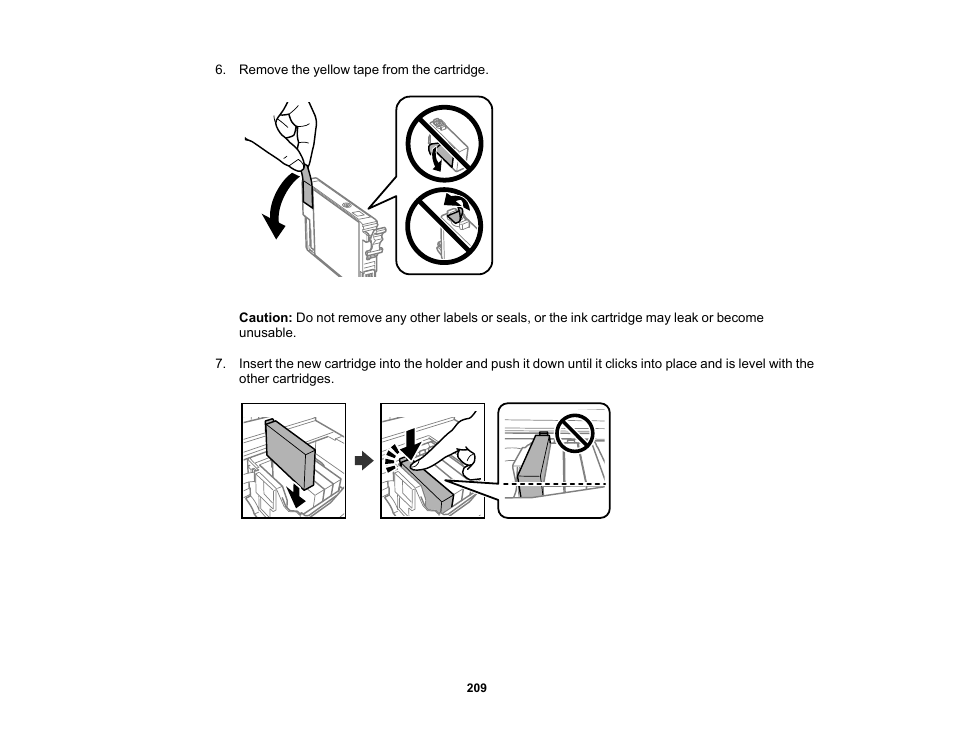 Epson WorkForce WF-2960 Wireless All-in-One Color Inkjet Printer User Manual | Page 209 / 332