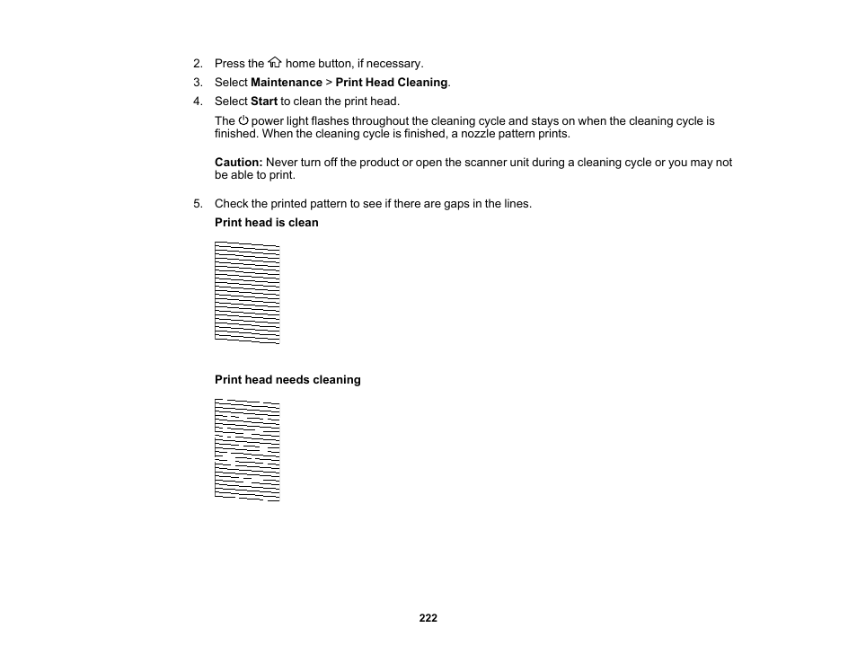 Epson WorkForce WF-2960 Wireless All-in-One Color Inkjet Printer User Manual | Page 222 / 332