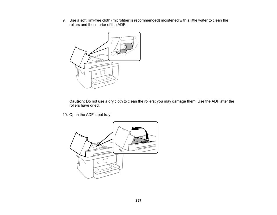 Epson WorkForce WF-2960 Wireless All-in-One Color Inkjet Printer User Manual | Page 237 / 332