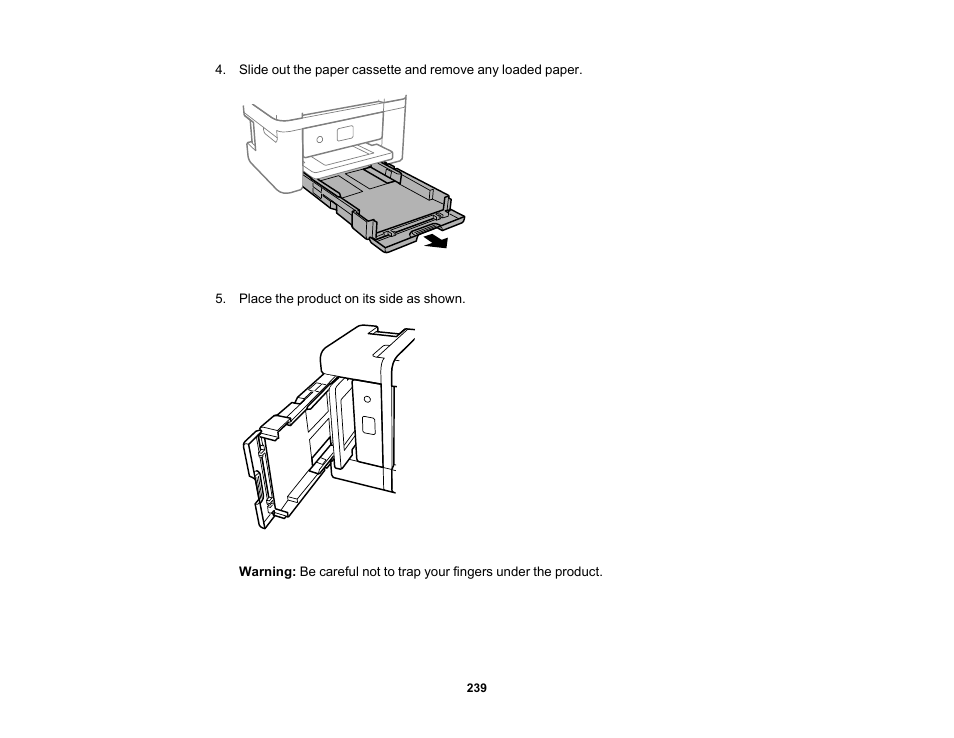 Epson WorkForce WF-2960 Wireless All-in-One Color Inkjet Printer User Manual | Page 239 / 332