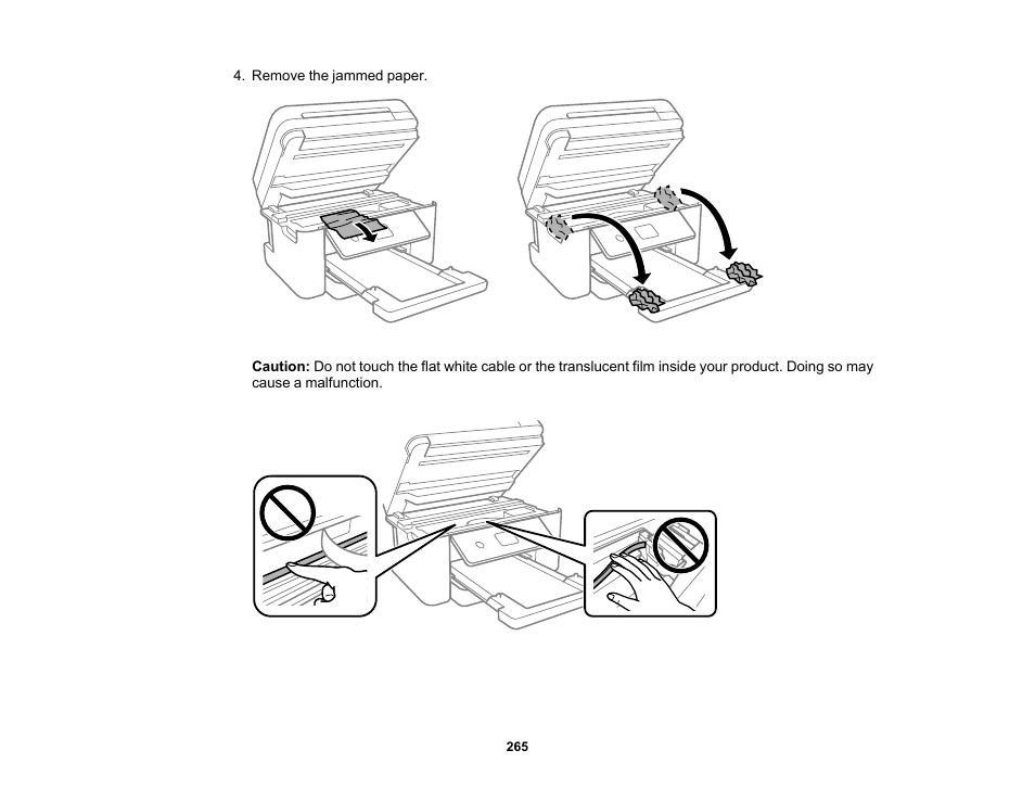 Epson WorkForce WF-2960 Wireless All-in-One Color Inkjet Printer User Manual | Page 265 / 332