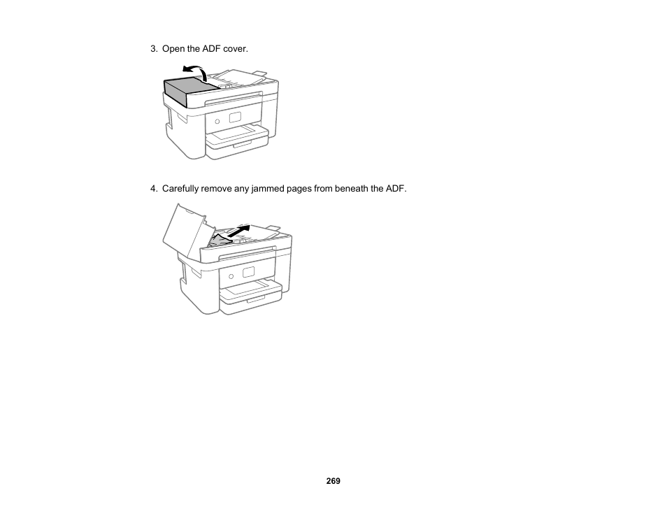 Epson WorkForce WF-2960 Wireless All-in-One Color Inkjet Printer User Manual | Page 269 / 332